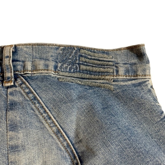 Revice Jeans Womens 26 Venus High Waist Cropped Lightyear Wash Star Skinny - Picture 8 of 10